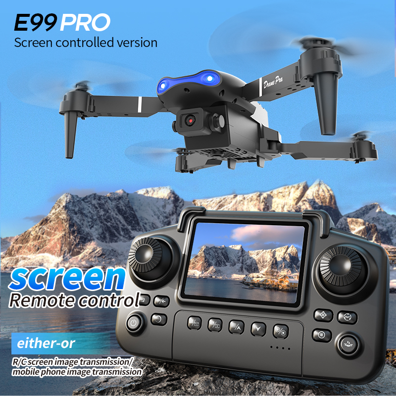 Rc Helicopter Case - E99 PRO Drone Screen Control Aerial