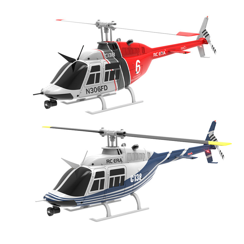 Rc Era C138 Bell 206 Rc Helico – обзор и цена Rc Helicopter Single Rotor