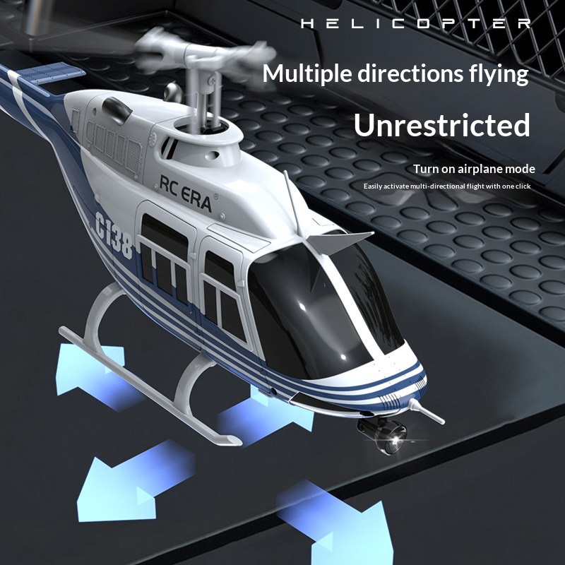 Rc Era C138 Bell 206 Rc Helico – обзор и цена Rc Helicopter Single Rotor