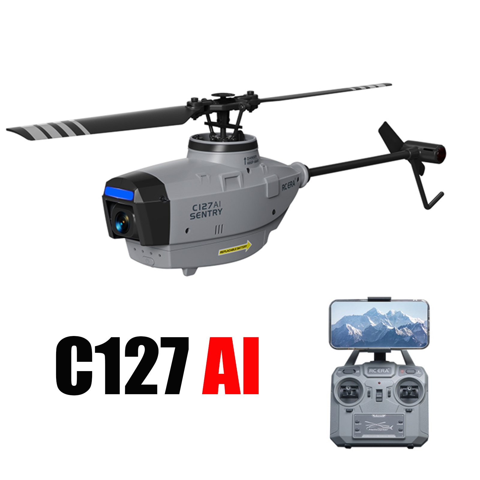 RC ERA C127AI C127 C128 2.4G 6 – обзор и цена Rc Helicopter Gyro