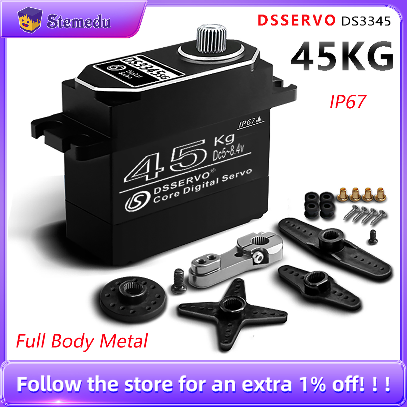 Dsservo IP67 Waterproof Servo  – обзор и цена Rc Helicopter Servo