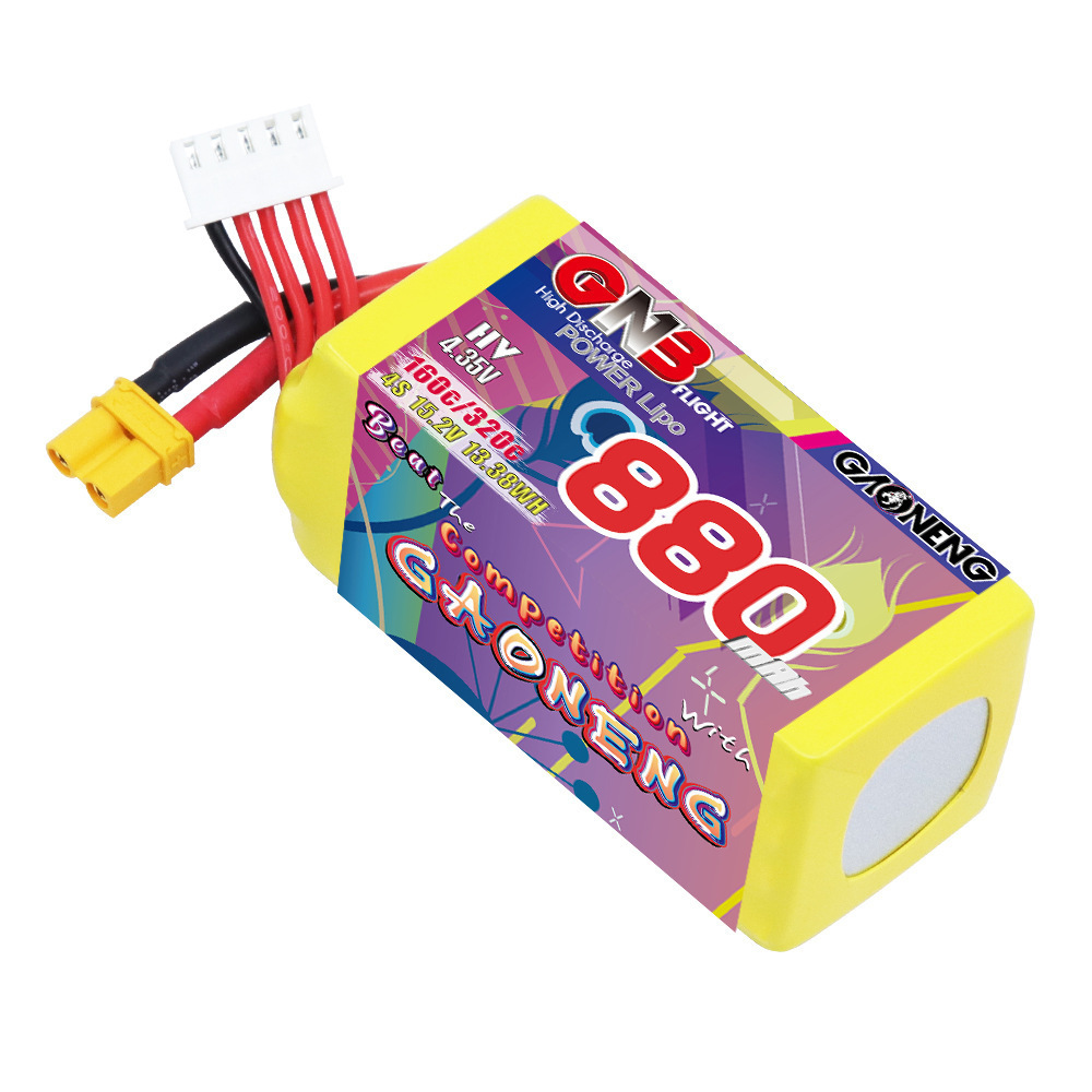 GNB 4S 880mAh 15.2V 160C/320C  – обзор и цена Rc Helicopter Battery