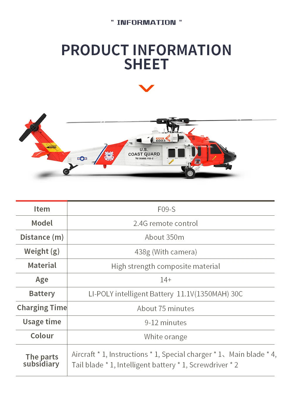 YU XIANG F09-S Battery 6CH  UH – обзор и цена Rc Helicopter Coaxial