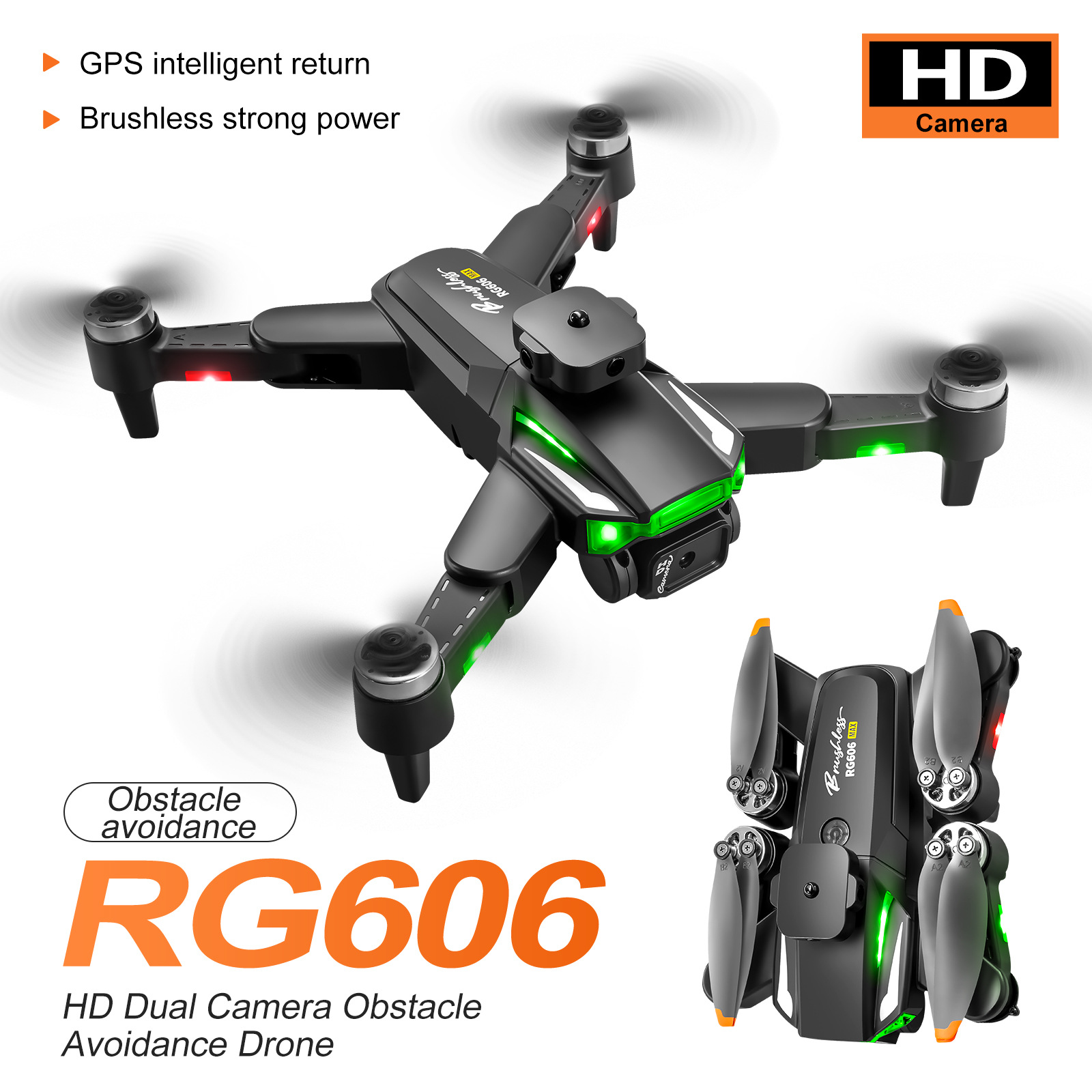 RG606MAX Drone 8K Professional – обзор и цена Rc Helicopter Large