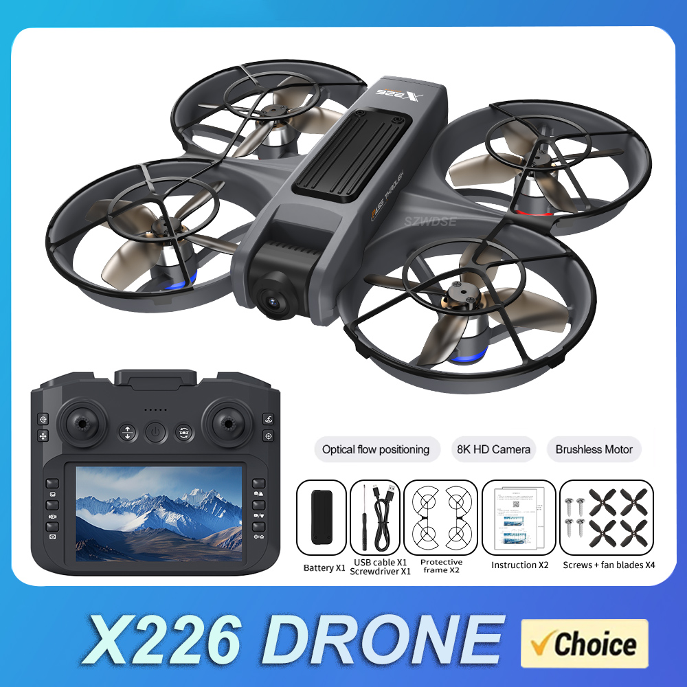 NEW X226 RC Drone 2.4G 5G WIFI – обзор и цена Rc Helicopter Electric