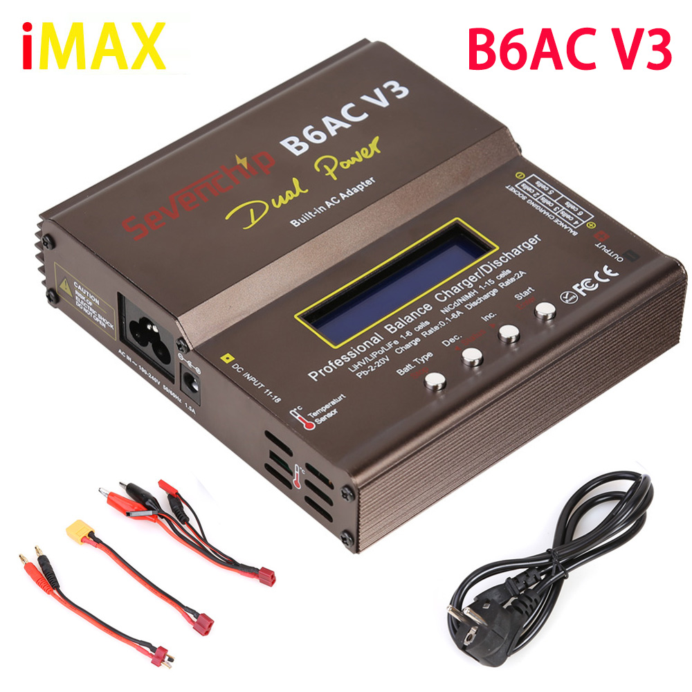 80W imax B6AC V3 Balance Charg – обзор и цена Rc Helicopter Charger