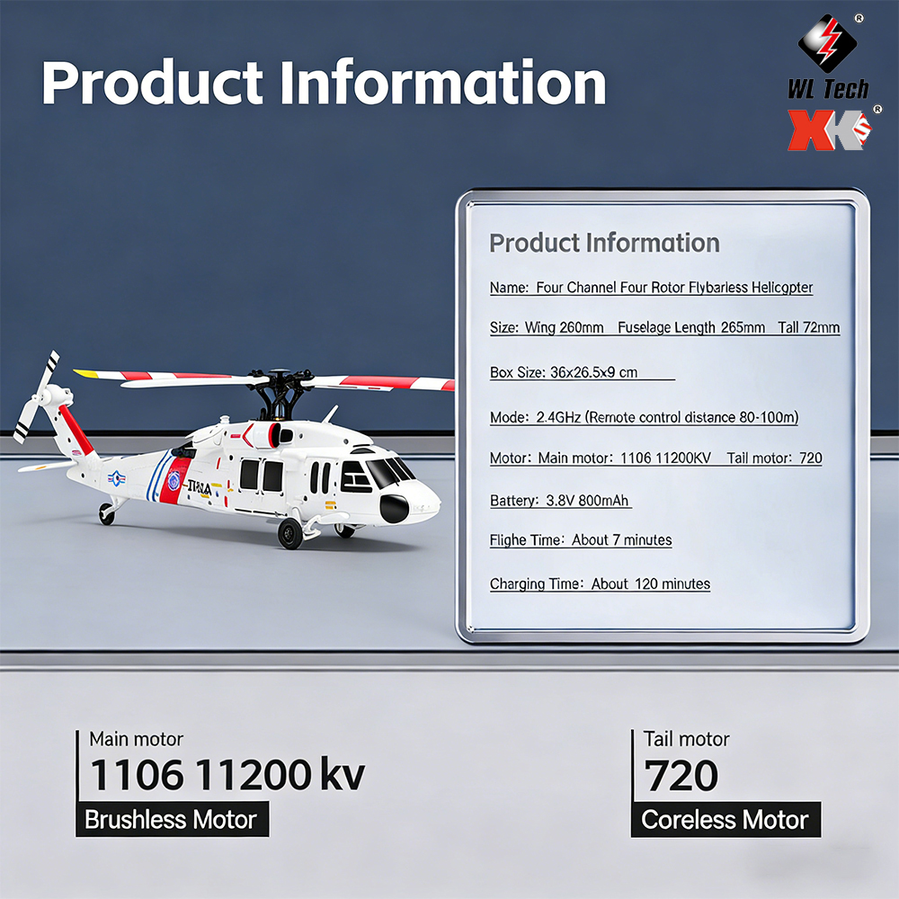 WLtoys K270 RC Helicopter 2.4G – обзор и цена Rc Helicopter Gyro