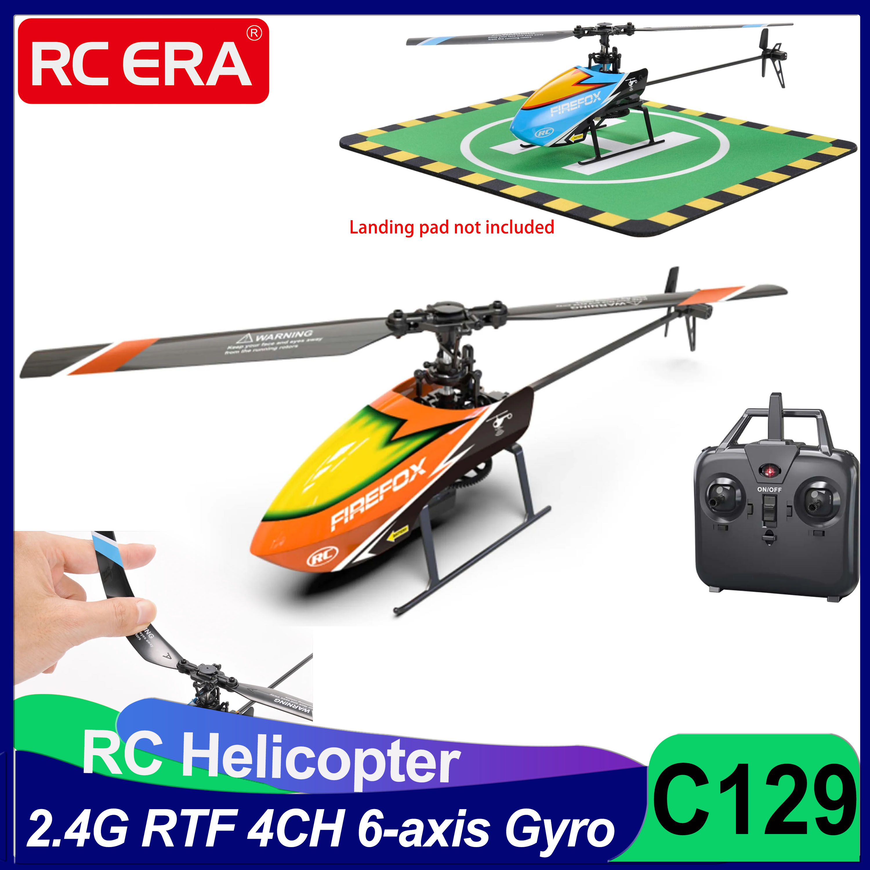 C129 RC Helicopter RTF 4CH 6-a – обзор и цена Rc Helicopter Single Rotor