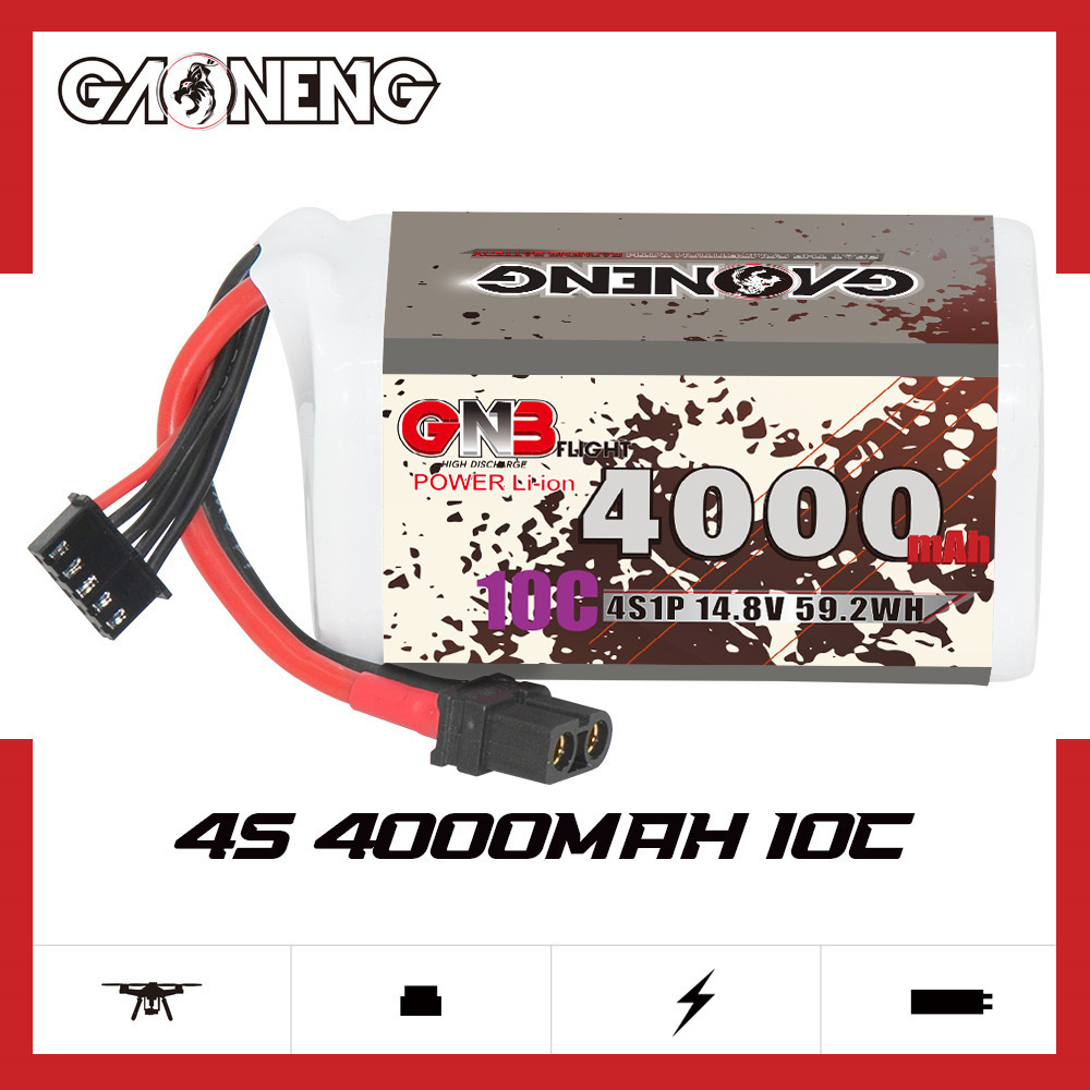 GNB 4000mAh 4S 14.8V 10C 20C W – обзор и цена Rc Helicopter Battery