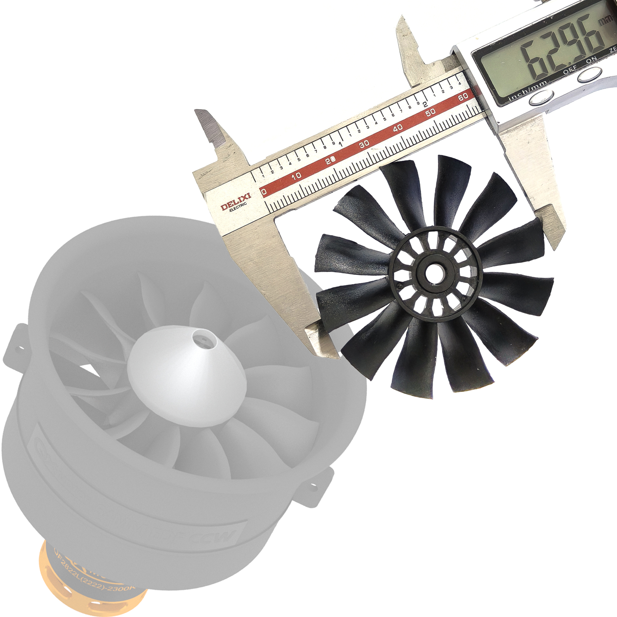 QX-MOTOR 12Blades CW CCW 70mm  – обзор и цена Rc Helicopter Blade