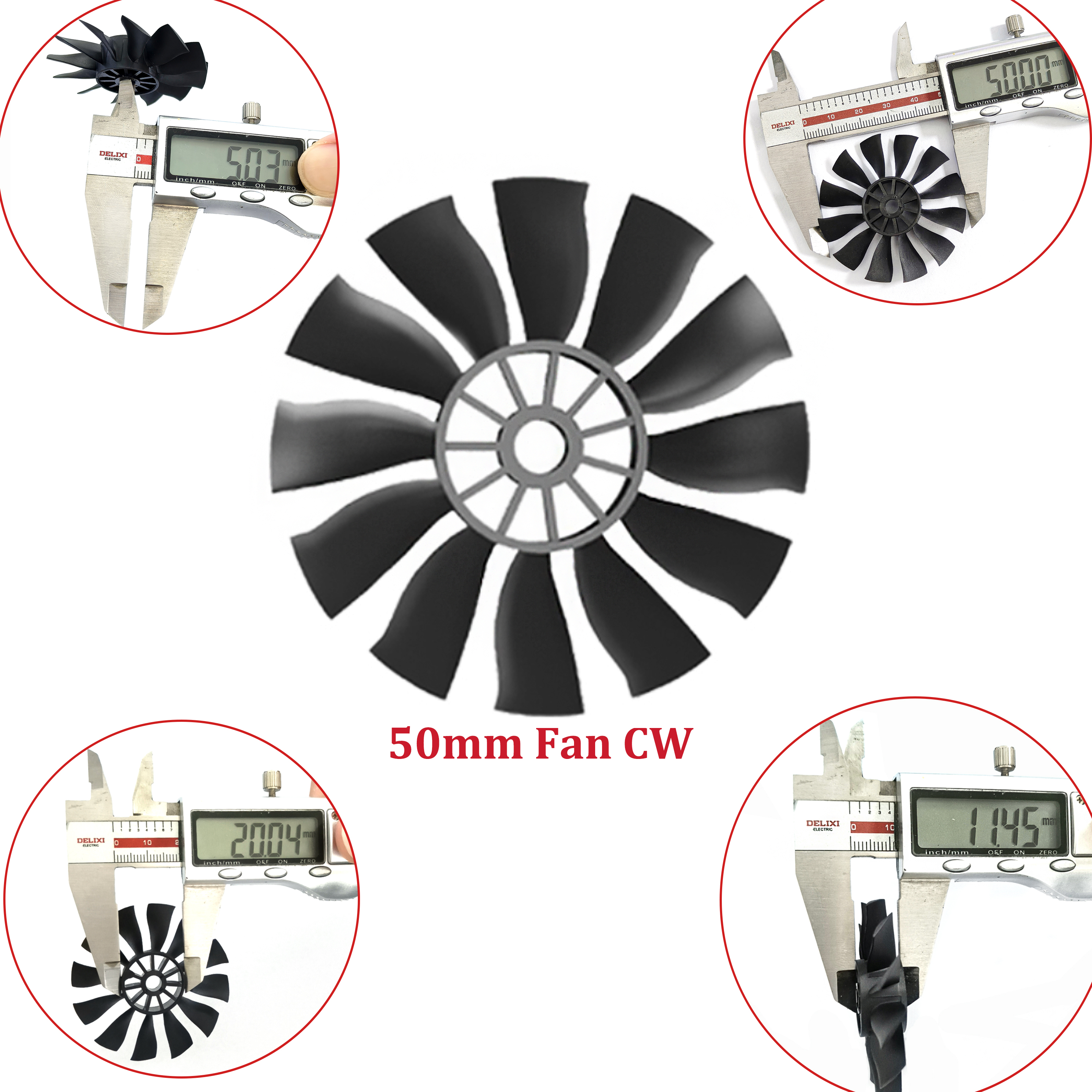 QX-MOTOR 12Blades CW CCW 70mm  – обзор и цена Rc Helicopter Blade
