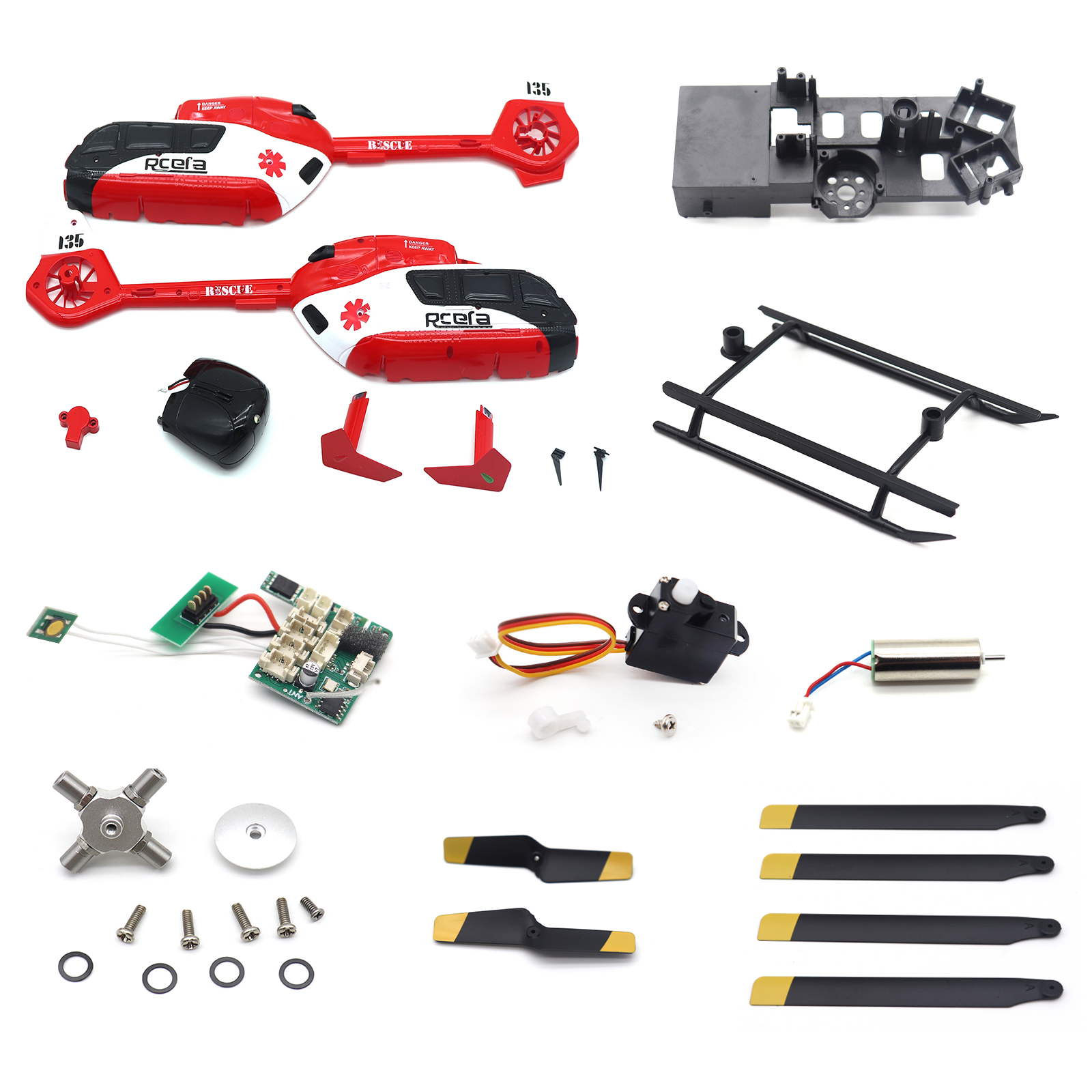 Original Parts for C159 EC-135 – обзор и цена Rc Helicopter Servo