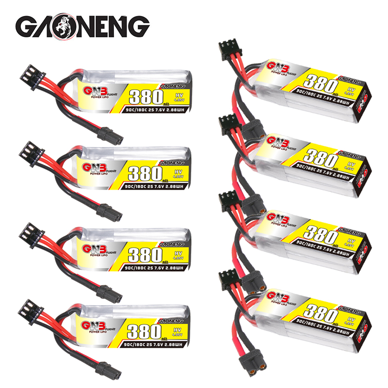 GNB 2S 7.6V 380mAh 90C/180C Li – обзор и цена Rc Helicopter Battery