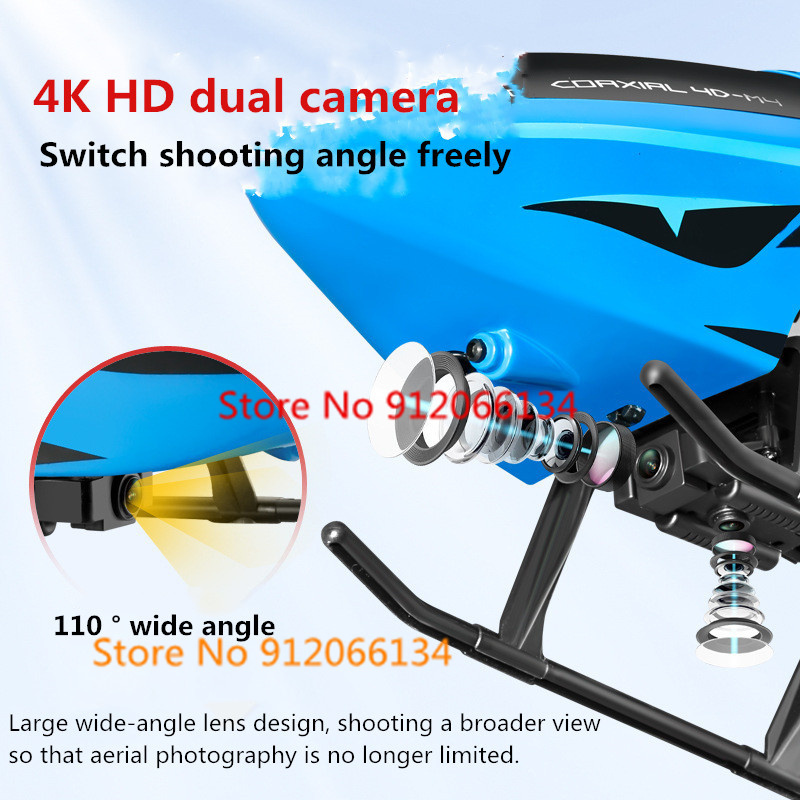 70CM 4K Dual Camera Obstacle A – обзор и цена Rc Helicopter Large