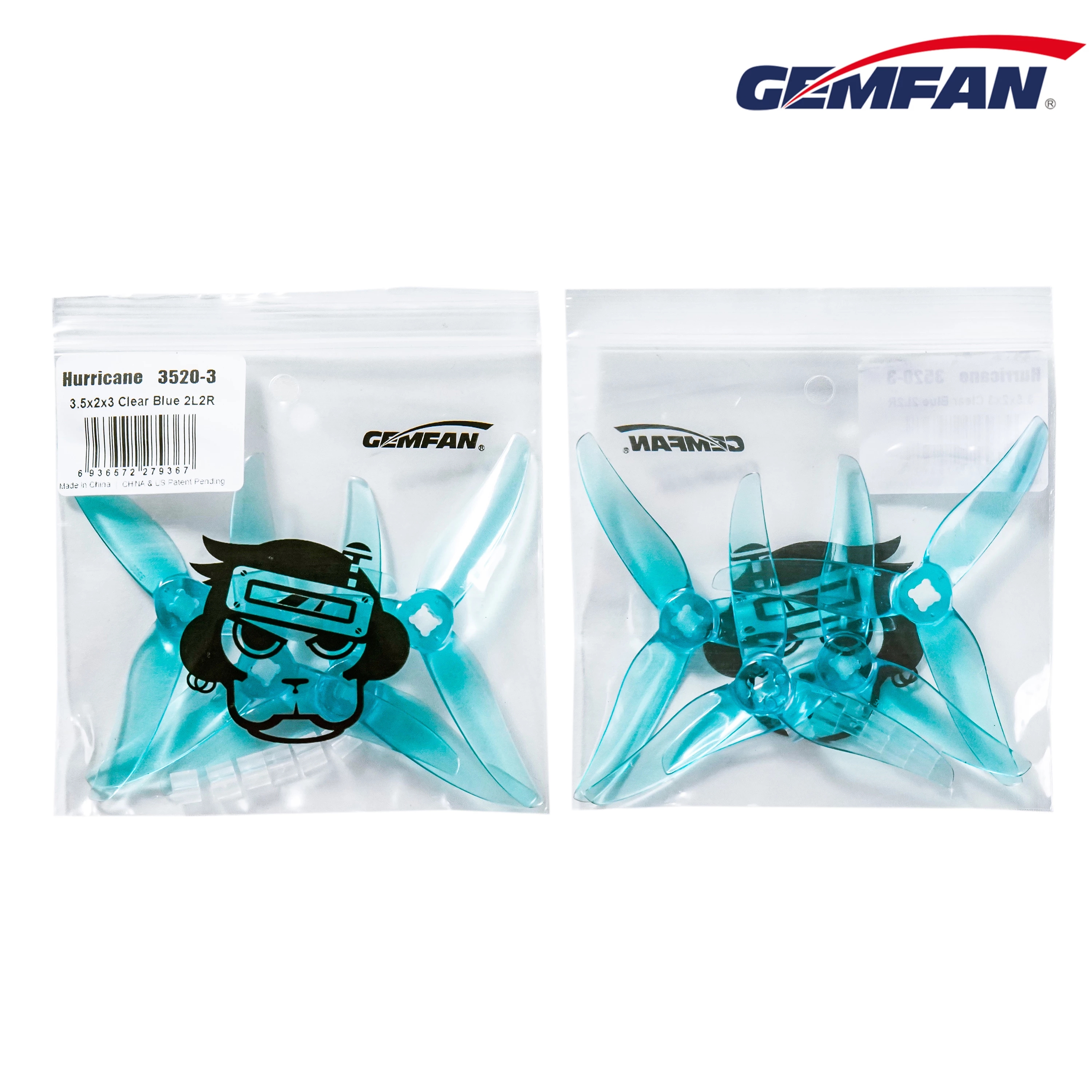 24pcs/12pairs Gemfan Hurricane – обзор и цена Rc Helicopter Blade