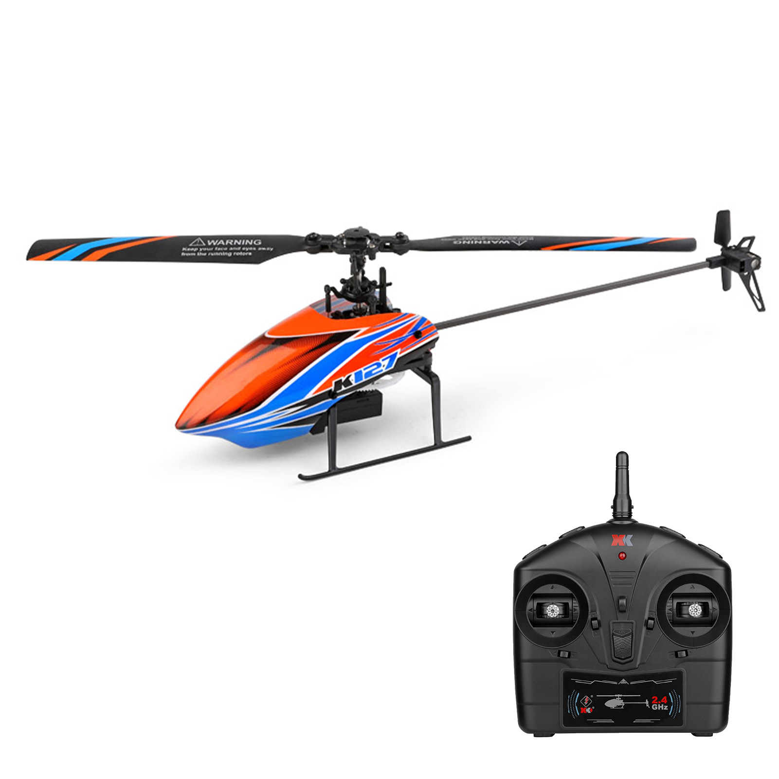 WLtoys XK K127 4CH 6-axis Gyro – обзор и цена Rc Helicopter Single Rotor